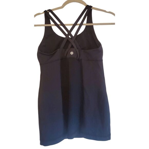LULULEMON ATHLETICA Energy Tank in Black Size 8 - Picture 3 of 4